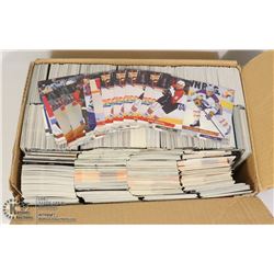 BOX WITH ASSORTED HOCKEY CARDS