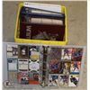 Image 1 : LOT OF 4 BINDERS OF HOCKEY CARDS.