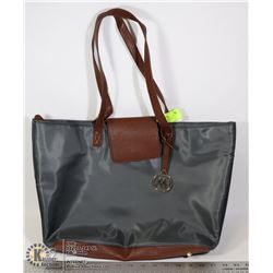 ANNA MARTINA FRANCO BLACK/BROWN TOTE
