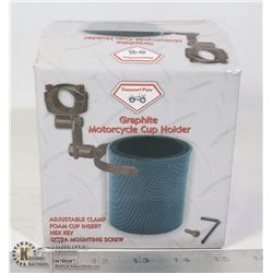 GRAPHITE MOTORCYCLE CUP HOLDER