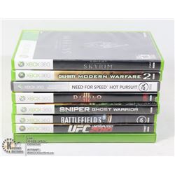 XBOX 360 GAME COLLECTION
