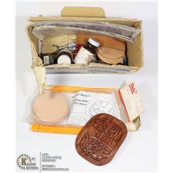 LEATHER CRAFTING KIT AND SUPPLIES