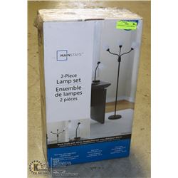 NEW MAINSTAY 2 PIECE LAMP SET