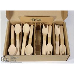 ECO LOGIC WOODEN CUTLERY SET