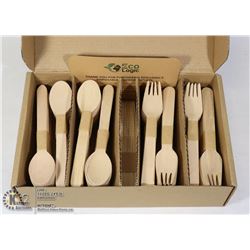 ECO LOGIC WOODEN CUTLERY SET