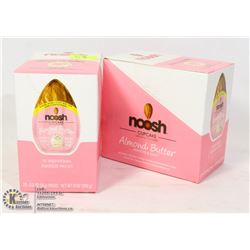 TWO CASES OF 20 INDIVIDUAL SQUEEZE PACKS OF NOOSH
