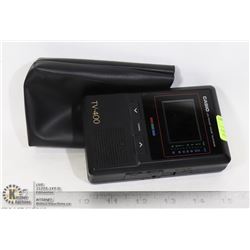 CASIO TV-400T COLOR PORTABLE TELEVISION HANDHELD