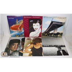 6 X ROCK RECORDS COLLECTIBLE CONDITION ADAMS MORE