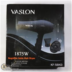 VALSON 1875W NEGATIVE IONIC HAIR DRYER