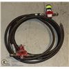 Image 1 : 2 PROPANE HOSE AND REGULATORS