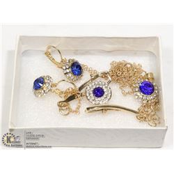 BRIDAL JEWELRY SET - NECKLACE, EARRINGS PLUS