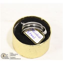 NEW STAINLESS STEEL RING SIZE 12