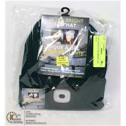 NEW GREEN ULTRA BRIGHT LED HATS