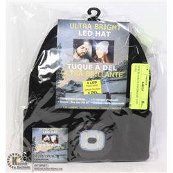 NEW BLACK ULTRA BRIGHT LED HATS