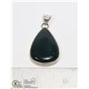 Image 1 : #31-NATURAL INDIA BLOODSTONE PENDANT