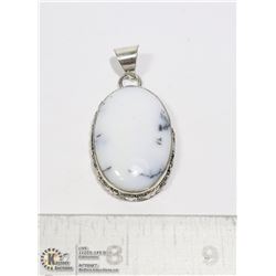 #39-DENDRITIC OPAL PENDANT