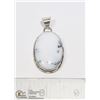 Image 1 : #39-DENDRITIC OPAL PENDANT