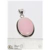 Image 1 : #7-PINK ROSE QUARTZ PENDANT