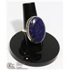 Image 1 : #51-LAPIZ LAZULI RING/ SIZE 6.25