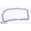 Image 1 : #207-SEA SHELL PEARL NECKLACE 17.5"/10mm
