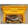 Image 1 : YELLOW TOOL BOX WITH TOOLS