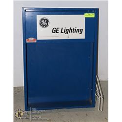 GE LIGHTING GARAGE SHELF