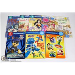 8 CHILDREN'S BEGINNING READERS (STEP 1 & 2)