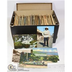 BOX OF COUNTRIES A-Z POSTCARDS COLLECTION