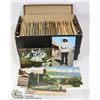 Image 1 : BOX OF COUNTRIES A-Z POSTCARDS COLLECTION