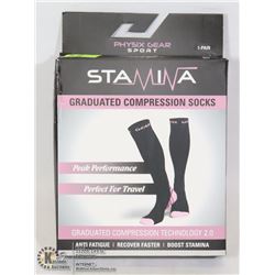 ANTI FATIGUE COMPRESSION SOCKS SIZE S/ M