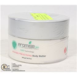 CBD INFUSED AROMATIC MILK AND HONEY BODY BUTTER