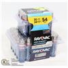 Image 1 : PACK OF 30AA AND 24AAA RAYOVAC BATTERIES