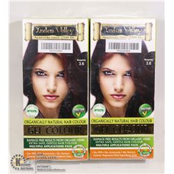 TWO BOXES OF INDUS VALLEY BURGUNDY ORGANICALLY