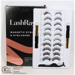 LASH RAY MAGNETIC EYELINER AND EYELASHES SET