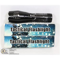 THREE TACTICAL FLASHLIGHTS