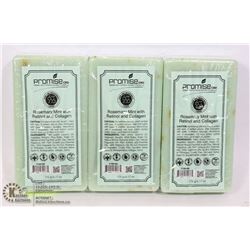 3 BARS OF PROMISE CBD ROSEMARY MINT WITH