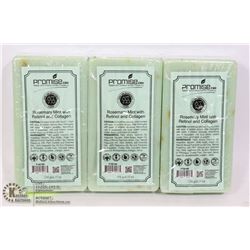 3 BARS OF PROMISE CBD ROSEMARY MINT WITH