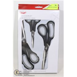 NEW 3PC MASTER CHEF SCISSORS SET