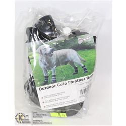 4PACK OF OUTDOOR COLD WEATHER DOG BOOTS