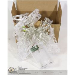 BATTERY POWERED LED CLIP ON LIGHT STRING