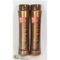 TWO BOTTLES OF BRAZILIAN BLOWOUT ACAI ANTI-FRIZZ