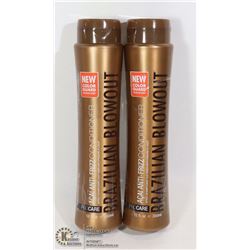 TWO BOTTLES OF BRAZILIAN BLOWOUT ACAI ANTI-FRIZZ