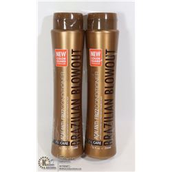 TWO BOTTLES OF BRAZILIAN BLOWOUT ACAI ANTI-FRIZZ