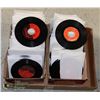 Image 1 : 2 BOXES 45 RECORDS BEATLES; ROD STEWART