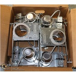 CASE OF 6 LITHONIA LIGHTING 3" HOUSING
