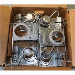 CASE OF 6 LITHONIA LIGHTING 3" HOUSING