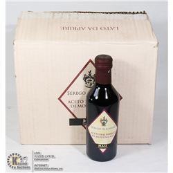 CASE OF 12 BALSAMIC VINEGAR -MASI SEREGO ALIGHIERI