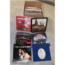 BOX OF RECORDS BEATLES, MC CARTNEY, AWOLNATION