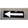 Image 1 : ONE WAY TRAFFIC REFLECTIVE METAL SIGN