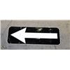 Image 1 : ONE WAY TRAFFIC REFLECTIVE METAL SIGN